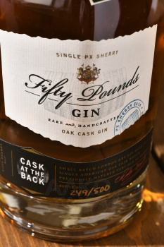 Fifty Pounds Oak Cask - джин Фифти Паундз Оак Каск 0.7 л в д/у