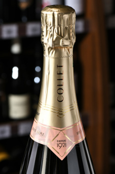 Champagne Collet Brut Rose - шампанское Колле Брют Розе 0.75 л розовое брют