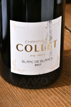 Collet Blanc de Blancs Brut - шампанское Колле Блан де Блан Брют 0.75 л белое брют
