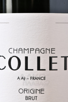 Champagne Collet Brut - шампанское Колле Брют 0.75 л белое брют