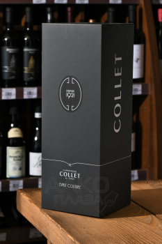 Champagne Collet Esprit Couture Millesime Brut - шампанское Колле Эсприт Кутюр Брют Миллезиме 2015г. 0.75 белое брют в п/у
