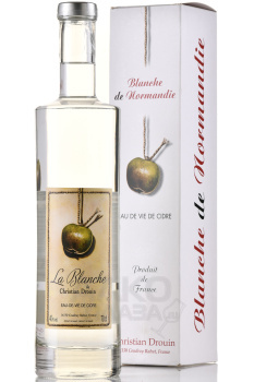 Christian Drouin Blanche de Normandie -  кальвадос Кристиан Друэн Бланш де Норманди 0.7 л