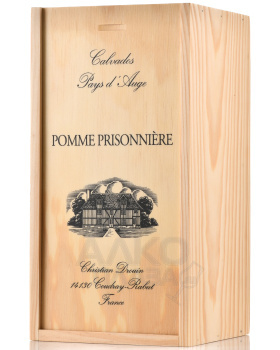 Christian Drouin Coeur de Lion Calvados Pomme Prisonniere - кальвадос Кер де Льон Пом Призонньер 1 л