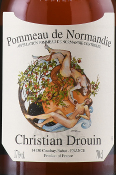 Christian Drouin Pommeau de Normandie - ликер Кристиан Друэн Поммо де Норманди 0.7 л в п/у