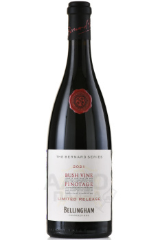 Bellingham The Bernard Series Bush Vine Pinotage - вино Беллингем Бернард Сириез Буш Вайн Пинотаж 0.75 л