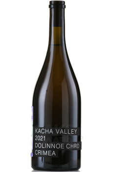 Вино Kacha Valley Dolinnoe CHRD+VNR White 0.75 л белое сухое