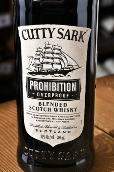 Cutty Sark Prohibition edition - виски Катти Сарк Прохибишн Эдишн 0.7 л