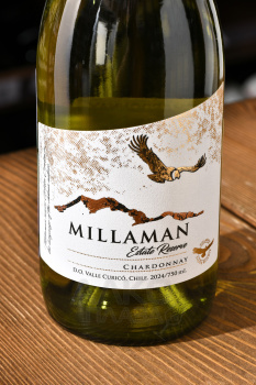 Millaman Estate Reserve Chardonnay - вино Милламан Эстейт Резерв Шардоне 0.75 л белое сухое