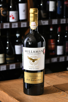 Millaman Limited Reserve Zimfandel - вино Милламан Лимитед Резерв Зинфандель 0.75 л красное сухое