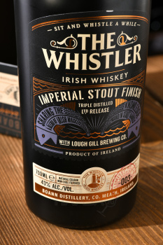 The Whistler Imperial Stout Cask Finish Irish Whiskey - виски Уистлер Империал Стаут Каск Финиш Айриш Виски 0.7 л
