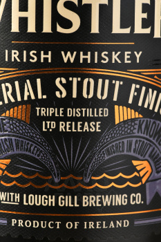 The Whistler Imperial Stout Cask Finish Irish Whiskey - виски Уистлер Империал Стаут Каск Финиш Айриш Виски 0.7 л