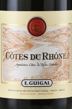 Guigal Cotes du Rhone Rouge - вино Гигаль Кот Дю Рон Руж 0.75 л красное сухое