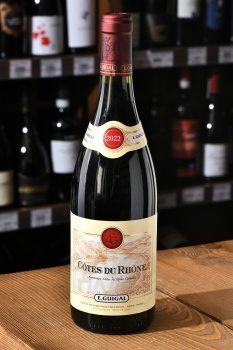 Guigal Cotes du Rhone Rouge - вино Гигаль Кот Дю Рон Руж 0.75 л красное сухое