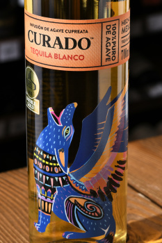 Curado Blanco Cupreata 100% Blue Agave - текила Курадо Бланко Купреата 100% Блю Агава 0.7 л