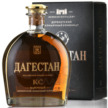 Коньяк КС Дагестан 15 лет 0.5 л в п/у
