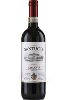 Castellani Famiglia Santucci Chianti - вино Фамилия Сантуччи Кьянти 0.75 л красное сухое