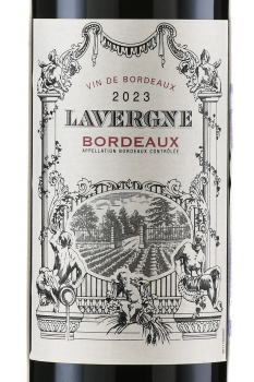 Sovex-Woltner Lavergne Bordeaux Rouge - вино Совекс-Волтнер Лавернь Бордо Руж 0.75 л красное сухое