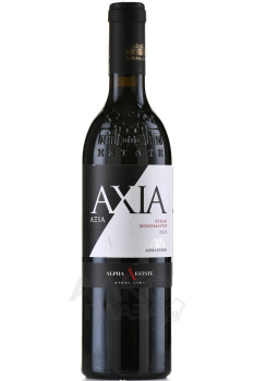 Alpha Estate Axia Syrah-Xinomavro - вино Альфа Эстейт Аксия Сира-Ксиномавро 0.75 л красное сухое