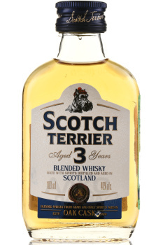 Scotch Terrier - виски Скотч Терьер 3 года 0.1 л