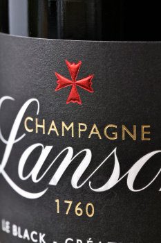 Lanson Black Label Brut gift box - шампанское Лансон Блэк Блэк Лейбл Брют 0.75 л в п/у