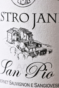 Mastrojanni San Pio Toscana - вино Сан Пио Мастро Жанни Тоскана 2013 год 0.75 л красное сухое