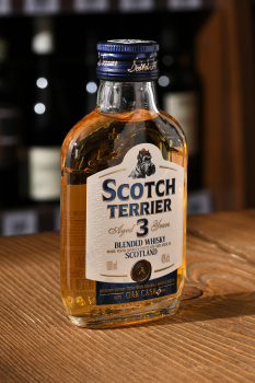 Scotch Terrier - виски Скотч Терьер 3 года 0.1 л