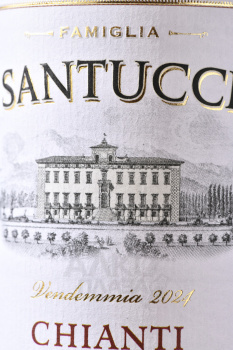 Castellani Famiglia Santucci Chianti - вино Фамилия Сантуччи Кьянти 0.75 л красное сухое