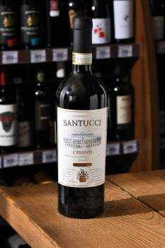 Castellani Famiglia Santucci Chianti Riserva - вино Кастеллани Фамилия Сантуччи Кьянти Ризерва 0.75 л красное сухое