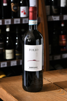Cantine Francesco Minini Folio Bardolino - вино Кантине Франческо Минини Фолио Бардолино 0.75 л красное сухое