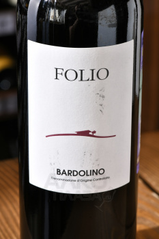 Cantine Francesco Minini Folio Bardolino - вино Кантине Франческо Минини Фолио Бардолино 0.75 л красное сухое