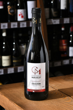 Chateau de Marjolet Cotes du Rhone Rouge - вино Шато де Маржоле Кот дю Рон Руж 0.75 л красное сухое
