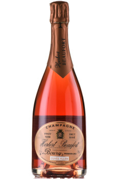 Herbert Beaufort Cuvee Yllen Brut Rose Bouzy Premier Cru - шампанское Эрбер Бофор Кюве Иллен Брют Розе Премье Крю 0.75 л