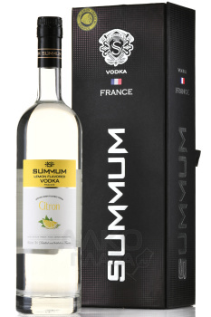 Vodka Summum Lemon - водка Суммум лимонная 0.75 л в п/у