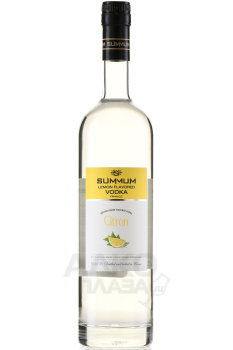Vodka Summum Lemon - водка Суммум лимонная 0.75 л в п/у