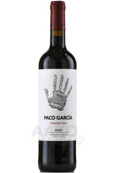 Paco Garcia Crianza Rioja DOC - вино Пако Гарсия Крианца ДОК 0.75 л красное сухое