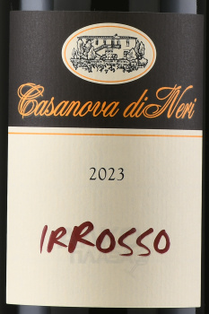 Casanova di Neri IrRosso - вино Казанова ди Нери ИрРоссо 0.75 л красное сухое
