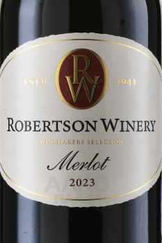 Robertson Winery Merlot - вино Робертсон Вайнери Мерло 0.75 л красное сухое