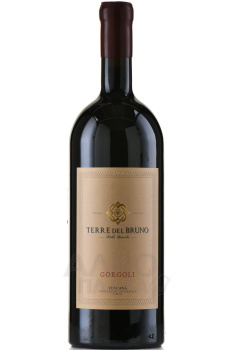 Terre del Bruno Gorgoli Toscana - вино Терре дель Бруно Горголи Тоскана 1.5 л красное сухое в д/у