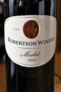 Robertson Winery Merlot - вино Робертсон Вайнери Мерло 0.75 л красное сухое