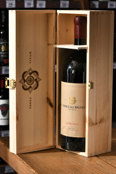 Terre del Bruno Gorgoli Toscana - вино Терре дель Бруно Горголи Тоскана 1.5 л красное сухое в д/у