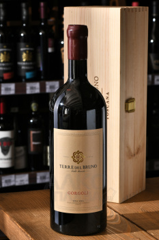 Terre del Bruno Gorgoli Toscana - вино Терре дель Бруно Горголи Тоскана 1.5 л красное сухое в д/у