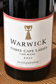 Warwick Estate Three Cape Ladies - вино Ворвик Эстейт Фри Кейп Лейдис 0.75 л красное сухое
