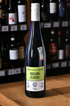 Riesling Classic Zimmermann-Graeff & Muller - вино Рислинг Классик Циммерманн-Графф и Мюллер 0.75 л полусухое белое