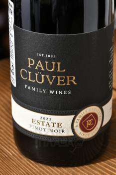 Paul Cluver Elgin Pinot Noir - вино Пол Клювер Элгин Пино Нуар 0.75 л красное сухое
