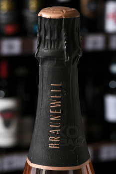 Braunewell Brut Rose - вино игристое Брауневелл Брют Розе 0.75 л розовое брют