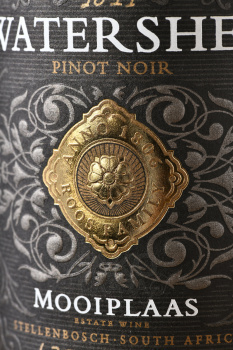 Watershed Pinot Noir Mooiplaas - вино Уотершед Пино Нуар Муиплаас 0.75 л красное сухое