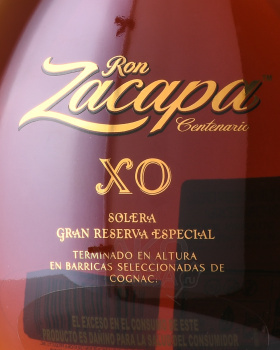 Zacapa XO - ром Закапа ХО 0.7 л