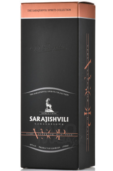 Sarajishvili VSOP - коньяк Сараджишвили ВСОП 0.5 л