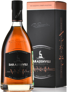 Видео Sarajishvili VSOP - коньяк Сараджишвили ВСОП 0.5 л