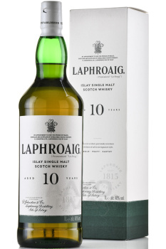 Laphroaig 10 Years Old - виски Лафройг 10 лет 1 л в п/у